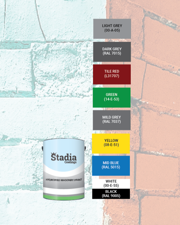 Stadia Coatings - HYDROPRO MASONRY PAINT