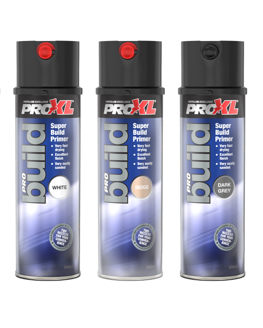 ProXL ProBUILD – High Build Primer Filler Aerosol (500ml)