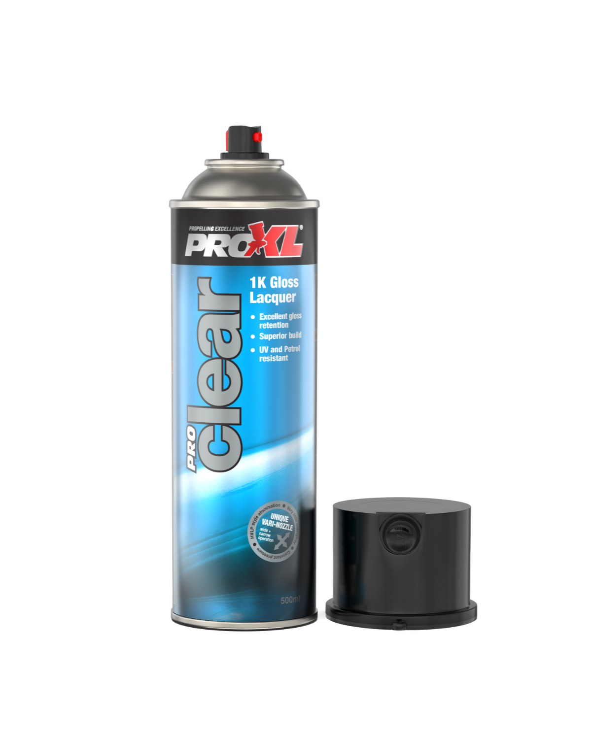 ProXL Pro2KCLEAR – 2k Hi-Gloss Clear Coat Aerosol ( 500ML)