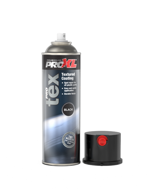 ProXL ProTEX – PRO TEX Black Textured Plastic Coating Aerosol (500ml)