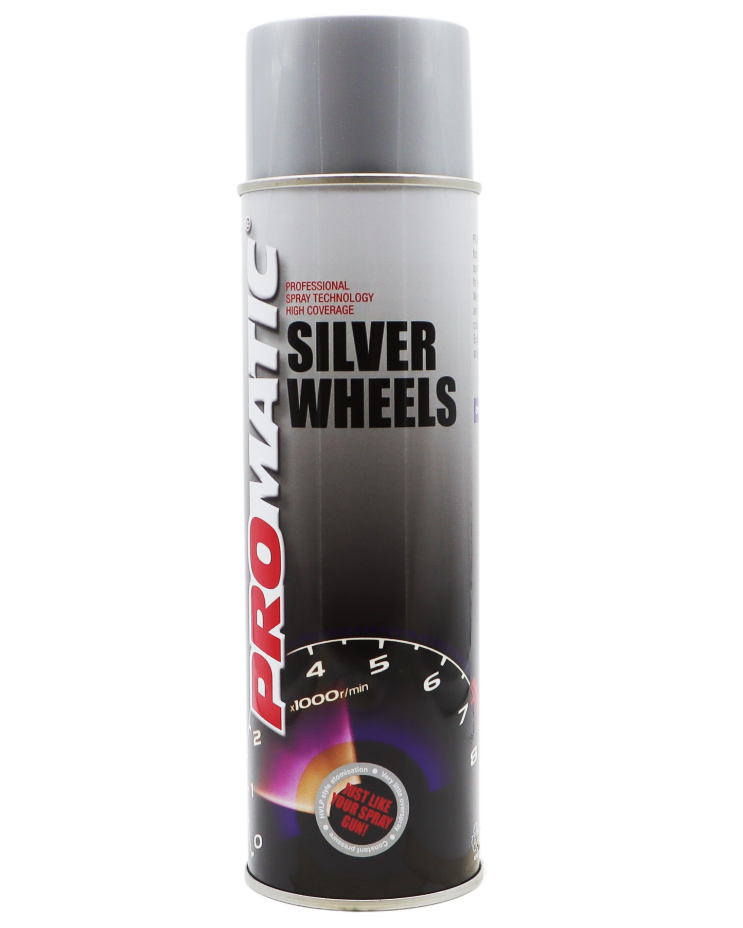 PROMATIC - WHEEL SILVER AEROSOL (500ML)